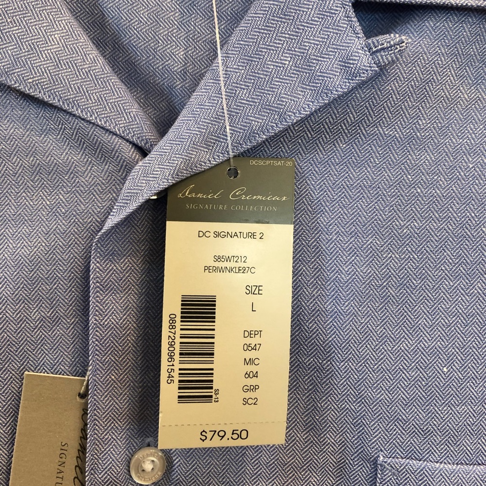 Linen Shirt Linen Blend NWT